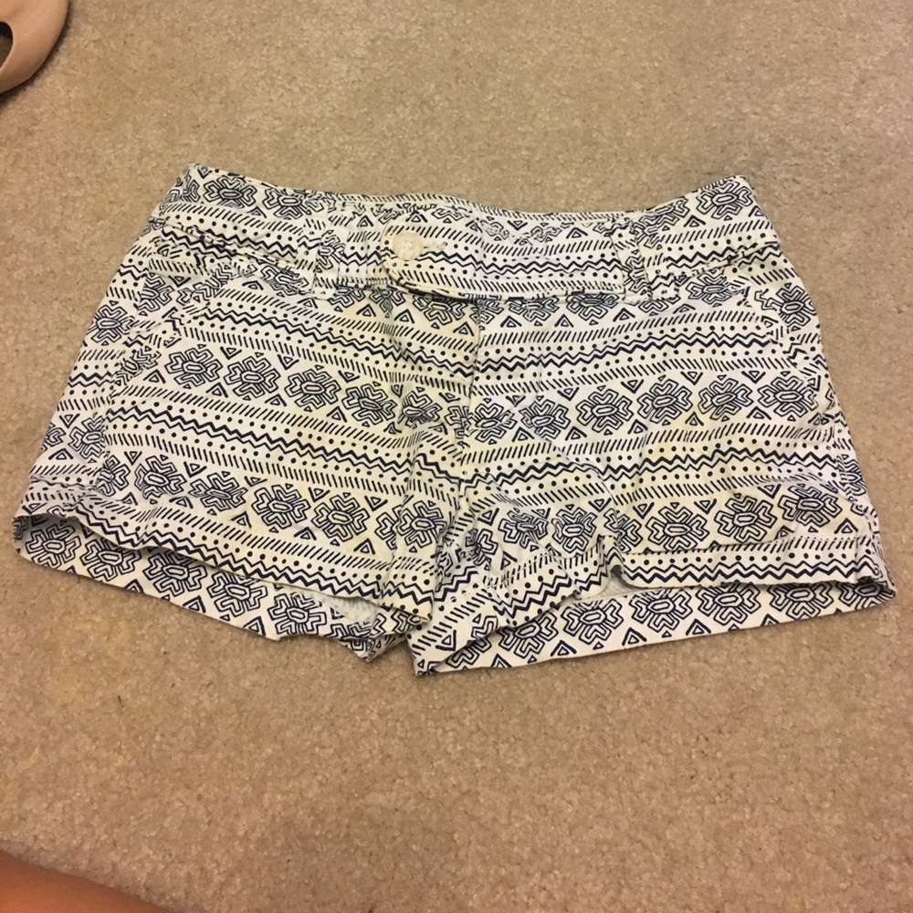 blue and white shorts- 7